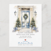 Carte Postale Faire-part Nouvelle porte avant à domicile (Devant)