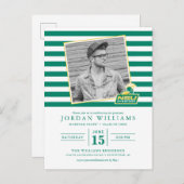 Carte Postale Faire-part NSU Spartans Diplômé (Devant / Derrière)