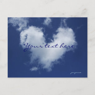 Carte Postale Faire-part nuage charmant