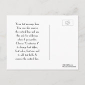 Carte Postale Faire-part NYC Royal Blue Skyline Silhouette Enregistrer la d (Dos)