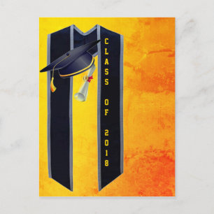 Carte Postale Faire-part Obtention du diplôme