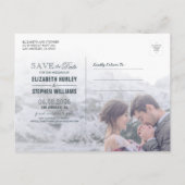 Carte Postale Faire-part Open Bar Gold Mountain Mariage Photo Enregistrer l (Dos)