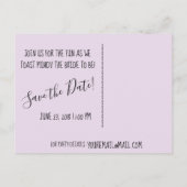 Carte Postale Faire-part Open House Hostess Douche Bienvenue Fête des vente (Dos)