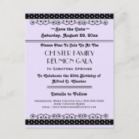 Orné Enregistrez la date Choisissez une couleur