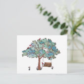 Carte Postale Faire-part Pays Swing Moving Nouvelle adresse (Debout devant)