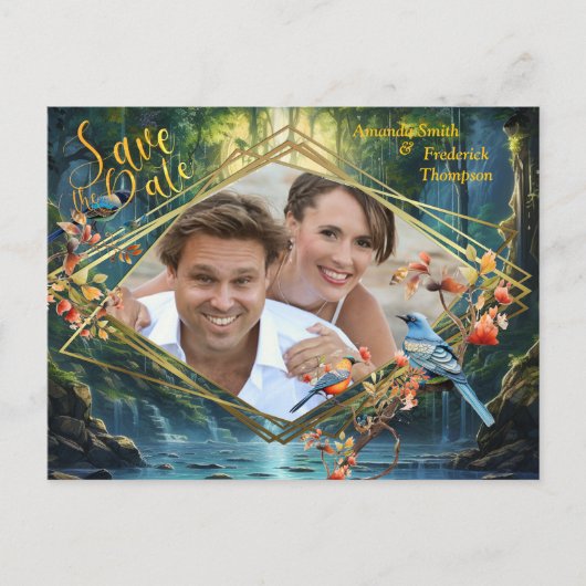 Carte Postale Faire-part Paysages de destinations de voyage de notre monde (Devant)