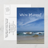 Carte Postale Faire-part Perfect Pacific ; changement d'adresse (Devant / Derrière)