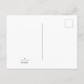 Carte Postale Faire-part Personnalisé Nous sommes enceintes (Dos)