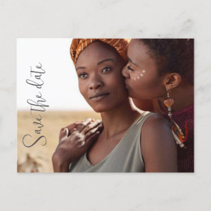 Carte Postale Faire-part Personnaliser l'annonce de l'invitation de Save th