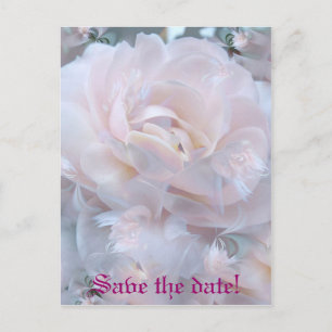 Carte Postale Faire-part Pétales de rose