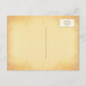 Carte Postale Faire-part Phare ancien de style nautique enregistrer la date (Dos)