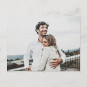 Carte Postale Faire-part Photo Budget Wedding Enregistrer la date (Dos)