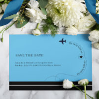 Photo de mariage de destination de route aérienne