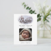 Carte Postale Faire-part *~* Photo de naissance AP79 Bébé Nouveau-né Faire- (Debout devant)