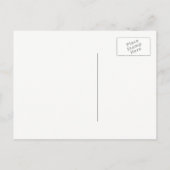 Carte Postale Faire-part Photo de Vin & Roses Enregistrer la date Rose tend (Dos)