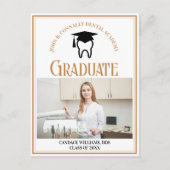 Carte Postale Faire-part Photo École de Chirurgie Dentaire Personnalisé pou (Devant)