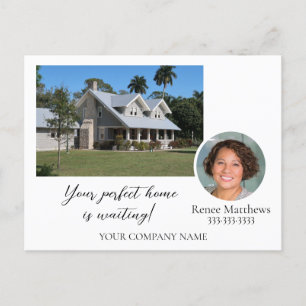 Carte Postale Faire-part Photo Marketing Votre entreprise de messagerie