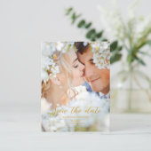 Carte Postale Faire-part Photo Save The Date  (Debout devant)