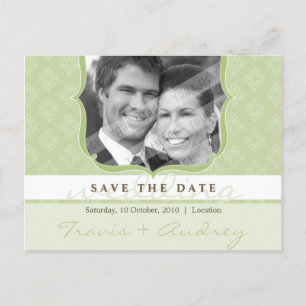 Carte Postale Faire-part PHOTO SAVE THE DATE :: pictureframe élégance 5