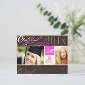 Carte Postale Faire-part PixDezines Graduation | Flèches/do-it-yourself cou (Debout devant)