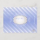 Carte Postale Faire-part PixDezines photo/date de sauvegarde (Dos)