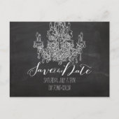 Carte Postale Faire-part PixDezines/Save Date/tableau de bord/lustre (Devant)