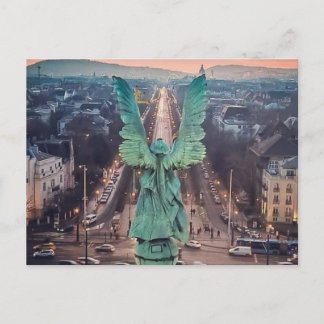 Carte Postale Faire-part Place des Héros