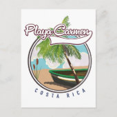 Carte Postale Faire-part Playa carmen Costa rica (Devant)