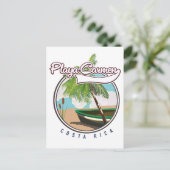 Carte Postale Faire-part Playa carmen Costa rica (Debout devant)