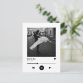 Carte Postale Faire-part Pochette d'album de musique chanson virale Sauvega (Debout devant)