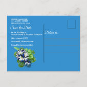 Carte Postale Faire-part Portail de la Galaxie Enregistrer la date (Dos)