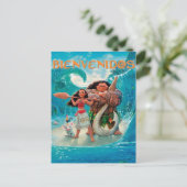 Carte Postale Faire-part Poster bienvenida Mohana (Debout devant)