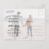 Carte Postale Faire-part Pour chaque mariage et chaque mariage Enregistrer  (Dos)