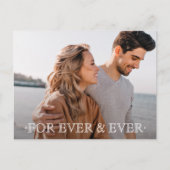 Carte Postale Faire-part Pour chaque mariage et chaque mariage Enregistrer  (Devant)