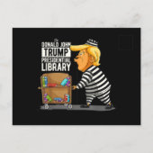 Carte Postale Faire-part Prison Trump Presidential Library (Dos)