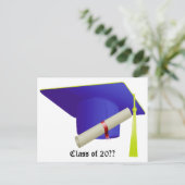 Carte Postale Faire-part Promotion 20XX Diplômés (Debout devant)