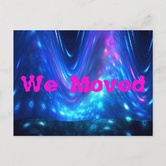 Carte Postale Faire-part Qaanaaq - Lumières du Nord (Devant)