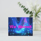 Carte Postale Faire-part Qaanaaq - Lumières du Nord (Debout devant)