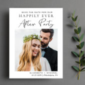 Carte Postale Faire-part Réception De Mariage Enregistrer La Date