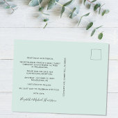 Carte Postale Faire-part Réception de mariage et save the date pour un heur