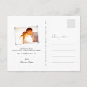 Carte Postale Faire-part Rectangle Double Bonheur Chinois Annonce de Date d (Dos)