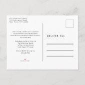 Carte Postale Faire-part Récupération photo moderne Collage Graduation Part (Dos)