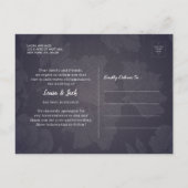 Carte Postale Faire-part Réinitialiser la date de report Mariage reprogramm (Dos)