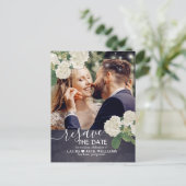 Carte Postale Faire-part Réinitialiser la date de report Mariage reprogramm (Debout devant)