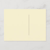 Carte Postale Faire-part Remorque rétro Nous avons déménagé (Dos)