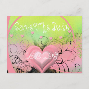 Carte Postale Faire-part Réservez la date-