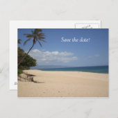 Carte Postale Faire-part Réservez la date! (Devant / Derrière)