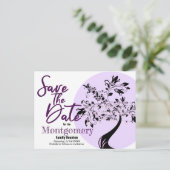 Carte Postale Faire-part Réunion familiale branchée | Enregistrer La Typogr (Debout devant)