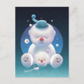 Carte Postale Faire-part Rêve de Bichon Ice Shaver (Devant)