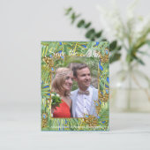 Carte Postale Faire-part Rêves du temple royal du paon doré (Debout devant)